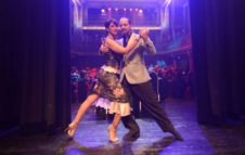 Milonga con Marcela y Stefano e il Club Almagro al Musichall