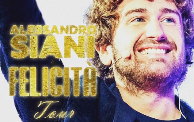 Alessandro Siani a Torino con il “Felicità Tour”