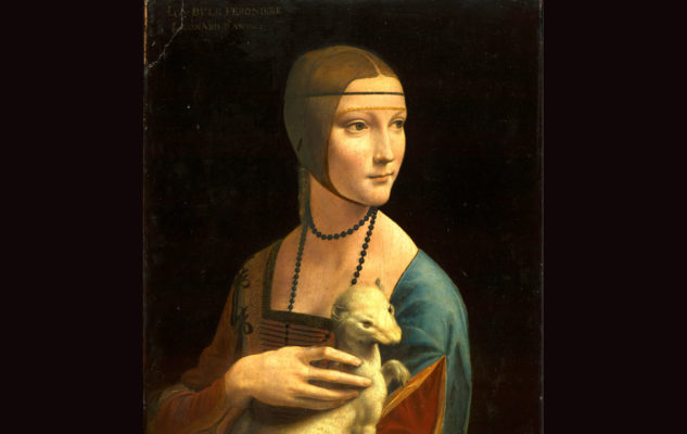 “La Dama con l’Ermellino” di Leonardo da Vinci in mostra alla Reggia di Venaria