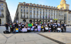 Friday For Future Torino: presidio per l'ambiente in Piazza Castello