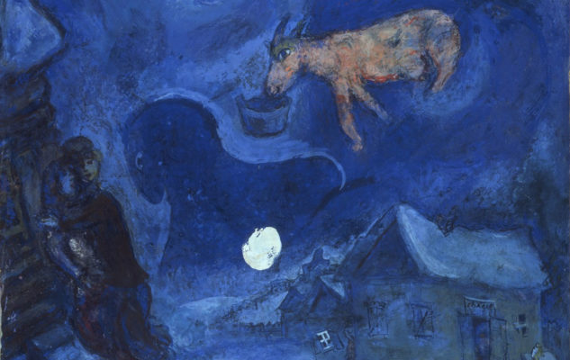“Dalla Terra alla Luna”: la mostra a Torino con opere di Chagall, Lucio Fontana e molti altri