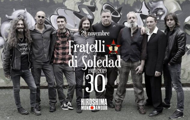 Fratelli di Soledad in concerto all'Hiroshima Mon Amour di Torino