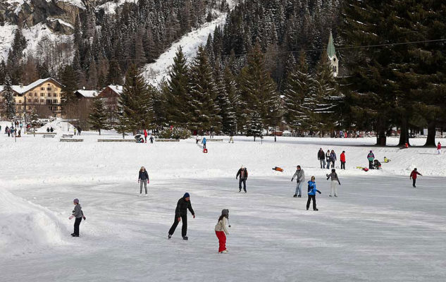 Lago Gover Pista Pattinaggio