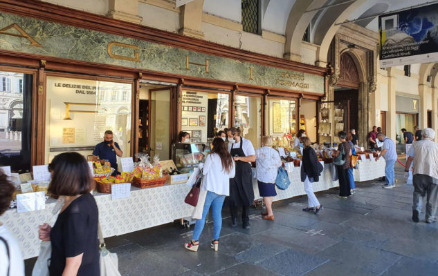 Biraghi Torino gelato latte"