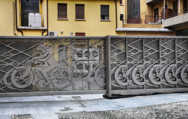 Cancello futurista Torino
