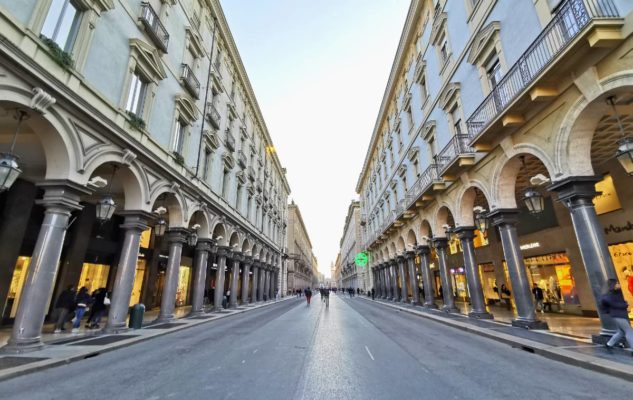 Torino pedonalizzazioni vie