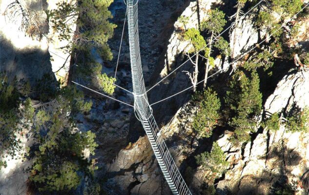 Ponte Tibetano Claviere Piemonte