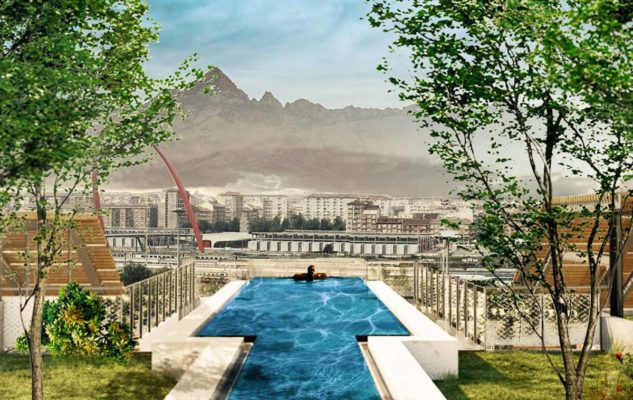 Green Pea: in arrivo a Torino una “piscina panoramica” con vista sulle Alpi e sulla collina