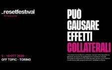 Reset Festival Torino 2020: live, workshop e talk all’Off Topic