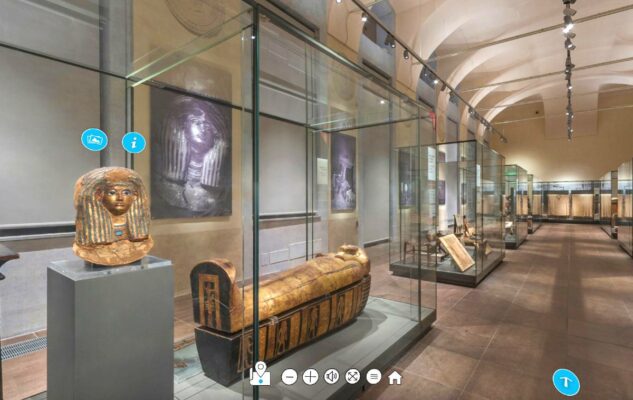 Nuovo “Virtual Tour” del Museo Egizio di Torino: visita virtuale alla scoperta di antichi tesori