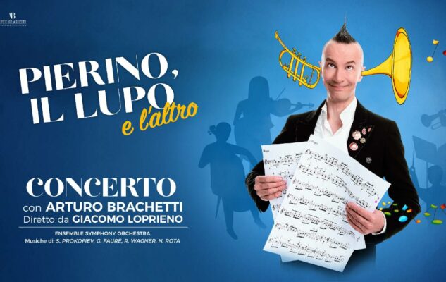Arturo Brachetti arriva in Piemonte con il concerto “Pierino, il lupo e l’altro”