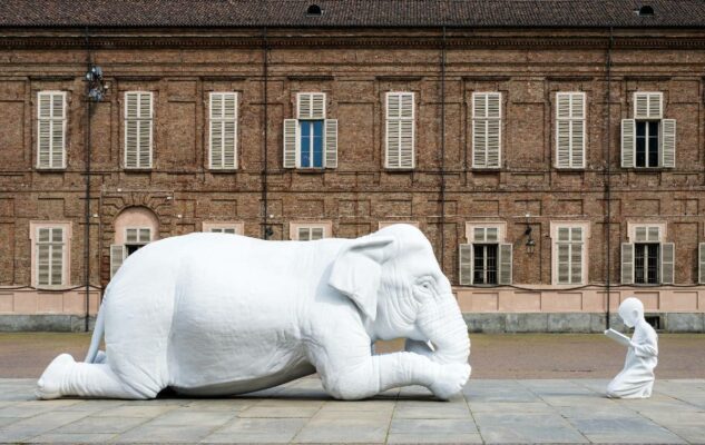Animali a Corte. Vite mai viste nei Giardini Reali: percorso d’arte tra elefanti, balene e lumache rosa
