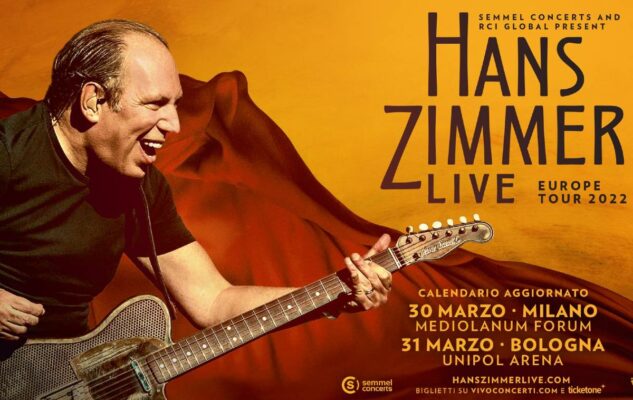 Hans Zimmer a Torino nel 2023: il Premio Oscar in concerto con le sue più belle colonne sonore