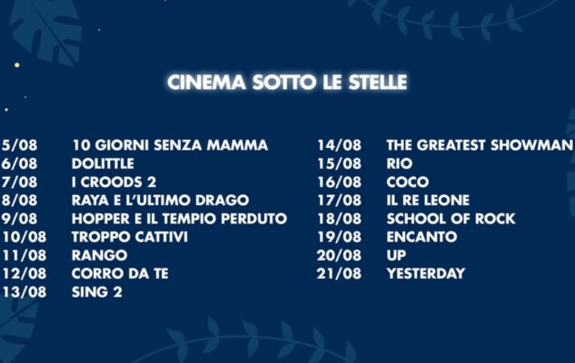 Cinema all’aperto Zoom di Torino