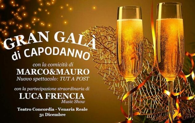 gran gala capodanno-2023 Venaria Torino