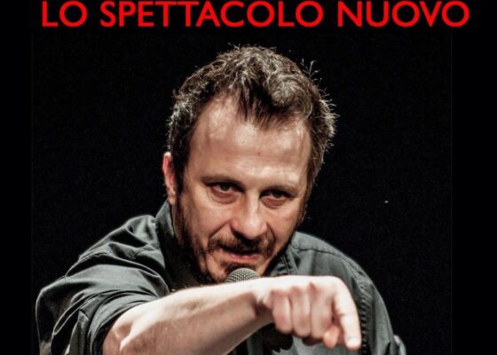 Giorgio Montanini a Torino nel 2023 con “Lo spettacolo nuovo”: data e biglietti