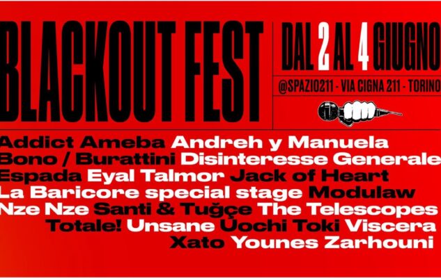 Blackout Fest 2023 allo Spazio 211 di Torino: il programma