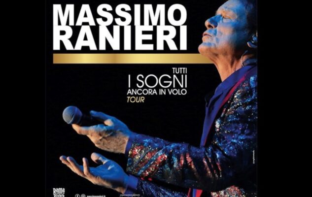 Massimo Ranieri a Torino nel 2023 con “Tutti i sogni ancora in volo”: data e biglietti