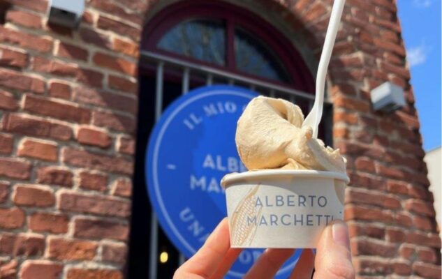 Alberto Marchetti la Gelateria più piccola di Torino