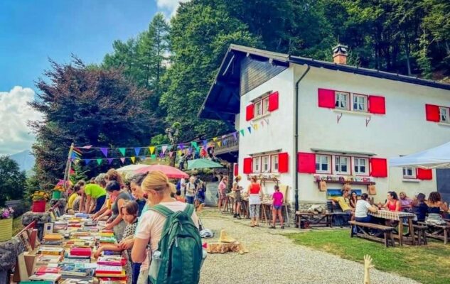 Alpe Colle, la libreria più alta del Piemonte