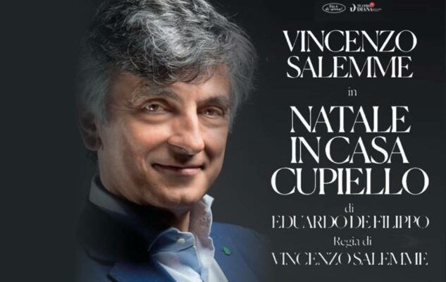 Vincenzo Salemme a Torino nel 2023 con “Natale in casa Cupiello”: date e biglietti