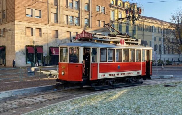 Babbo Natale Tram storico Torino 2023