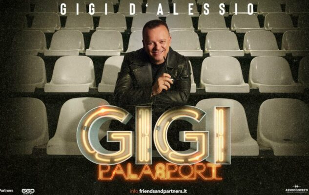 Gigi d'Alessio Torino 2024