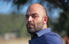 Roberto Saviano a Torino nel 2024 con "Appartenere - La Vita Intima del Potere Criminale"