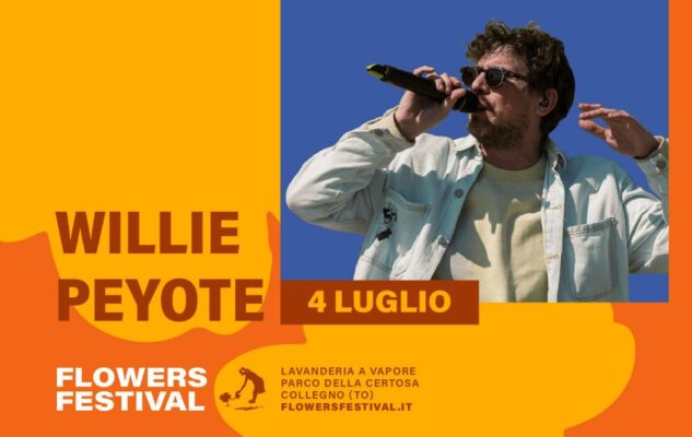 Willie Peyote al Flowers Festival 2024 di Collegno