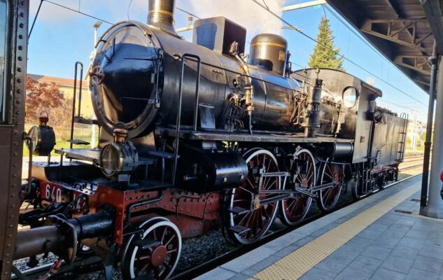 Treno Storico a Vapore riparte da Torino Maggio 2024