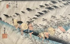 Hiroshige Utagawa in mostra a Torino: la bellezza sospesa lungo la Tōkaidō