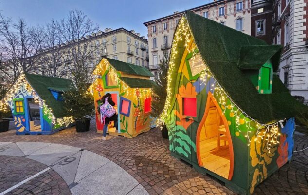 Villaggio di Natale 2025 in piazza Solferino