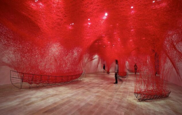Chiharu Shiota mostra torino 2025 2026