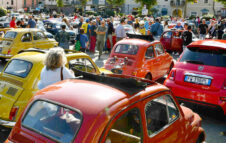Domenica le Fiat 500 storiche invadono Giaveno: torna il raduno con tour e premiazioni