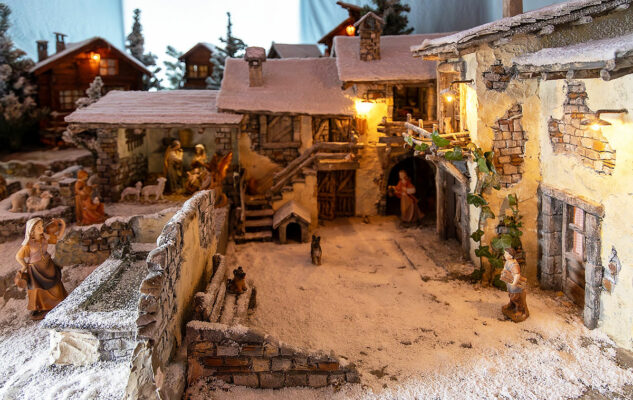 Presepi sull'acqua 2025 a Crodo