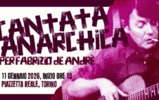 Cantata per De André a Torino: domenica l'evento per Faber in Piazzetta Reale
